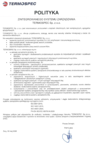 polityka jakosci 2026